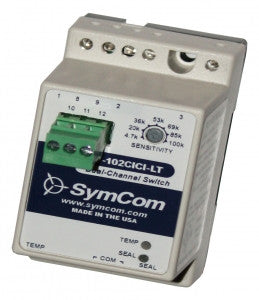 PC-102CICI-LT - Symcom 2-Channel Leak/Temp. Detector