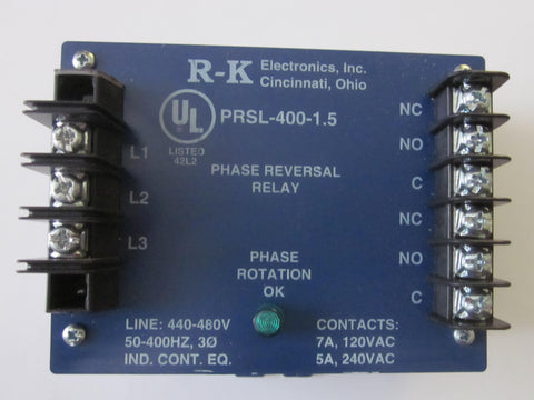 PRSL-400-1.5 (see A10-355217-13)